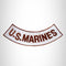 U.S.Marines Iron on Bottom Rocker Patch for Biker Vest Jacket BR304