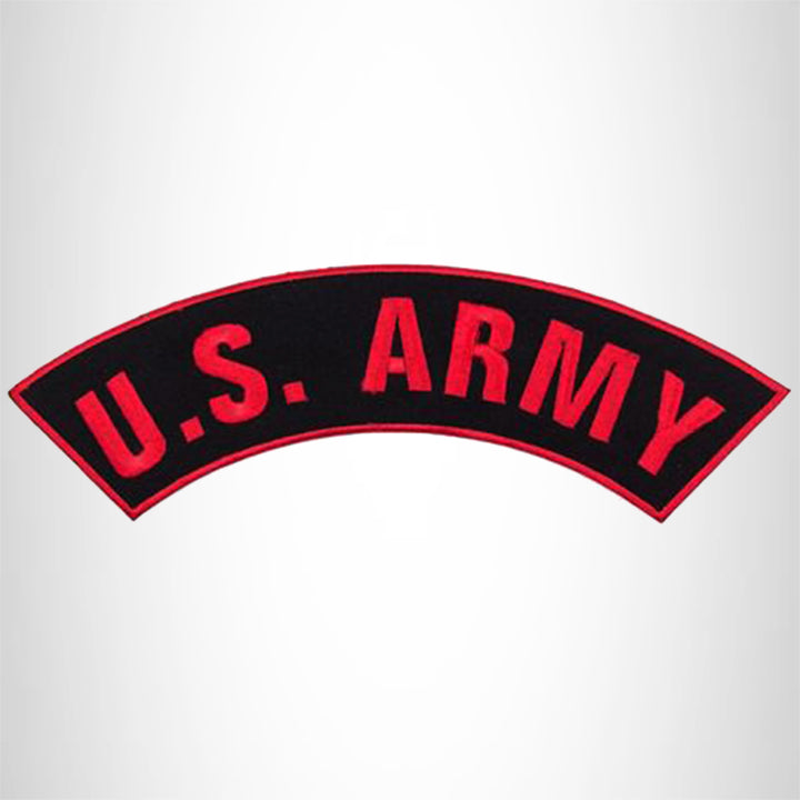 11 x 4 inch Bottom Rocker Patch - US Army – Reflective By Design