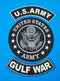 US ARMY GULF WAR BACK PATCHES FOR VETERAN VET BIKER MOTORCYCLE VEST JACKET-STURGIS MIDWEST INC.