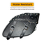 Motorcycle Detachable Saddlebag Two Strap with Quick Release Buckles Shielded Bottom