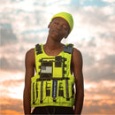 4PCS American Flag Patches Set, Tactical US Flag Patches Full Embroidery Military Patch for Caps Bags Vests Military Uniforms, Grey