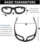 3 Pair Motorcycle Riding Glasses Padding Goggles UV Protection Dustproof Windproof Motorcycle Sunglasses for Outdoor Actives