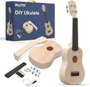 Build Your Own Soprano Ukulele: 21-Inch DIY Kit, 33 Pieces for Acoustic Guitar Projects