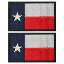 4PCS American Flag Patches Set, Tactical US Flag Patches Full Embroidery Military Patch for Caps Bags Vests Military Uniforms, Grey
