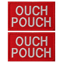 4PCS American Flag Patches Set, Tactical US Flag Patches Full Embroidery Military Patch for Caps Bags Vests Military Uniforms, Grey