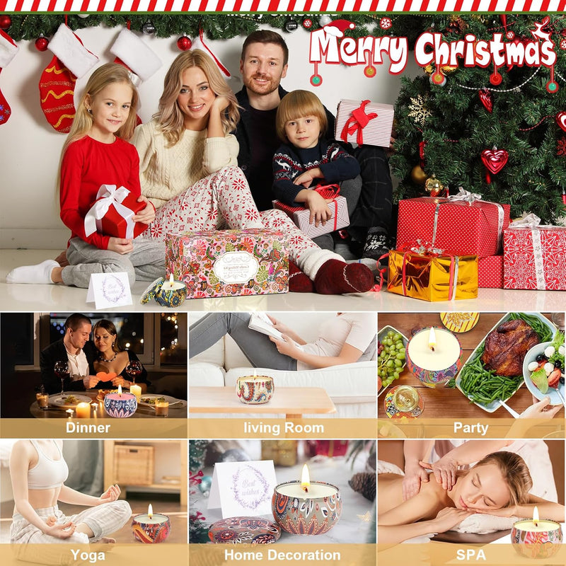 Candle Making Kit for Adult, DIY Candle Making Supplies Include Soy Wax, Wicks, Candle Tins, Essential Oils, Dyes, DIY Arts & Crafts Gift for Kids, Beginners, Adults