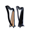 Best 22 string celtic harp Style Black Lever Harp with Free Bag, Tuning Key and Strings - STURGIS MIDWEST INC.