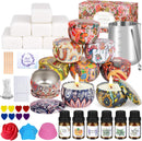 Candle Making Kit for Adult, DIY Candle Making Supplies Include Soy Wax, Wicks, Candle Tins, Essential Oils, Dyes, DIY Arts & Crafts Gift for Kids, Beginners, Adults - STURGIS MIDWEST INC.