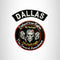 DALLAS Defend Your Rights the 2nd Amendment 2 Patches Set for Vest Jacket
