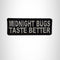 MIDNIGHT BUGS Small Patch Iron on for Vest Jacket SB562