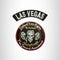 LAS VEGAS Defend Your Rights the 2nd Amendment 2 Patches Set for Vest Jacket