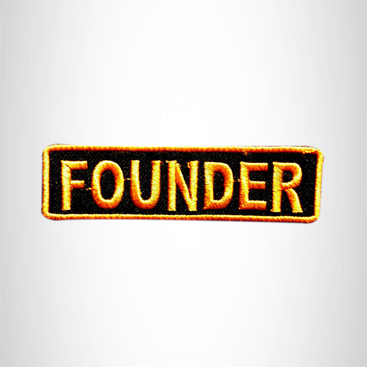 FOUNDER Small Patch Iron on for Vest Jacket SB603