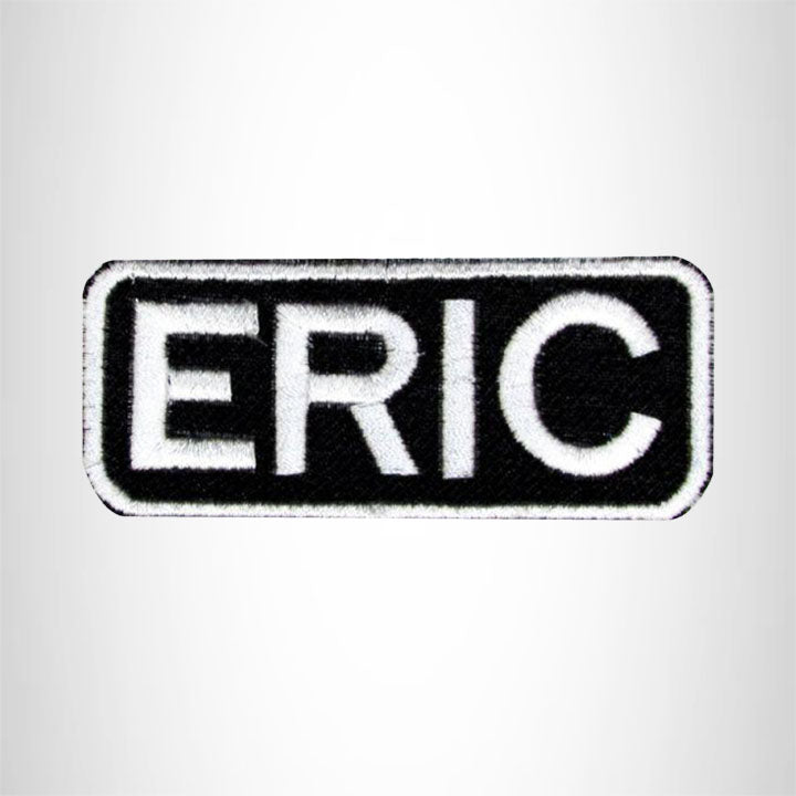 Eric Iron on Name Tag Patch for Motorcycle Biker Jacket and Vest NB159