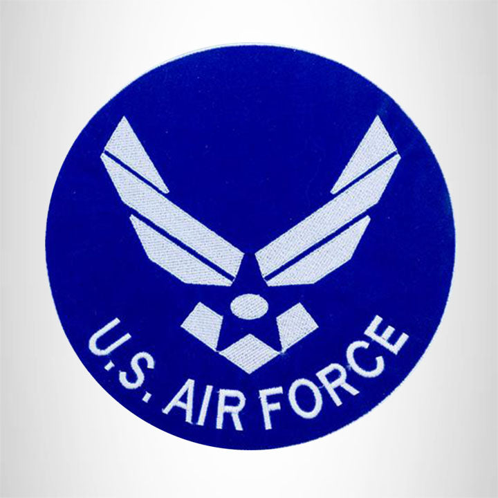 U.S. AIR FORCE MODERN Iron on Center Patch for Biker Vest CP179