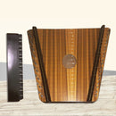 19 String Lap Harp Rose Wood New - STURGIS MIDWEST INC.
