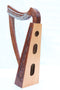 Musical Instrument 22 Strings Lever Solid Wood Celtic Irish Rose Harp