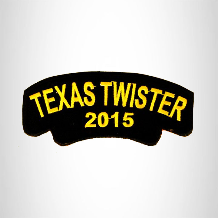Texas Twister 2015 Small Patch Iron on for Biker Vest SB816