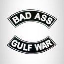 Bad Ass Gulf War 2 Patches Set Sew on for Vest Jacket