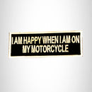 I am not Racist Just Color Blind Small Patch Iron on for Biker Vest SB832