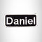 Daniel Iron on Name Tag Patch for Motorcycle Biker Jacket and Vest NB150