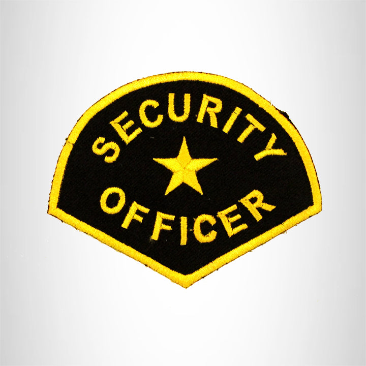 SECURITY OFFICER Iron on Small Patch for Biker Vest SB847