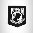 POW MIA YOU ARE Iron on Small Patch for Biker Vest SB856