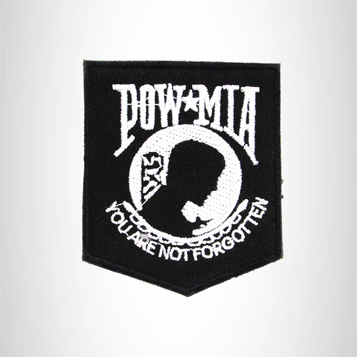 POW MIA YOU ARE Iron on Small Patch for Biker Vest SB856