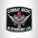 COMBAT MEDIC Iron on Small Patch for Biker Vest SB894