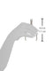 Nail cuticle nippers professional grade with Black Leather case-STURGIS MIDWEST INC.