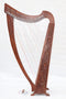 Musical Instrument Tall Celtic Irish Harp 32 Strings Lever Solid Wood with Dulex Bag