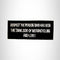 RESPECT THE PERSON Iron on Small Patch for Biker Vest SB923