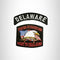 DELAWARE Defend Your Rights the 2nd Amendment 2 Patches Set for Vest Jacket