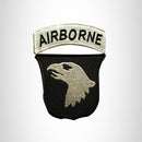 Small Patch 101st Airborne Screaming Eagle Iron on for Vest SB652