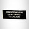 Riding Faster than Everyone Else Iron on Small Patch for Biker Vest SB956