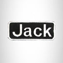 Jack Iron on Name Tag Patch for Motorcycle Biker Jacket and Vest NB165