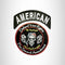 AMERICAN Defend Your Rights the 2nd Amendment 2 Patches Set for Vest Jacket