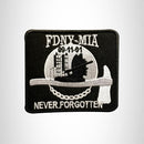 FDNY-MIA 9-11-01 Small Patch Iron on for Vest Jacket SB529