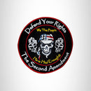 Defend your Rights The Second Amendment Small Patch Iron on for Vest SB532