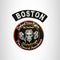 BOSTON Defend Your Rights the 2nd Amendment 2 Patches Set for Vest Jacket
