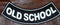 OLD SCHOOL PATCH ROCKER BACK PATCH FOR MOTORCYCLE BIKER VEST JACKET-STURGIS MIDWEST INC.