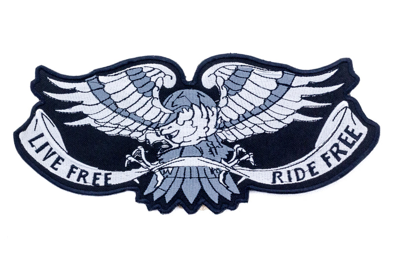 Biker Eagle Patch, Large Back Patches for Jackets 