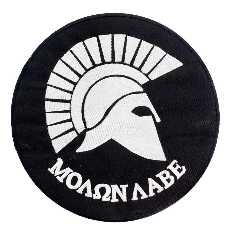 MOλΩN λΑΒΕ Molon Labe Center Rocker Patches for Vest jacket CP149-STURGIS MIDWEST INC.