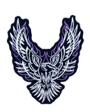 SCREAMING EAGLE with Purple Flames Patch for Vest Jacket-STURGIS MIDWEST INC.