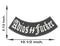 ADIOS SS F##KER White on Black Bottom Rocker Patches for Vest jacket BR419-STURGIS MIDWEST INC.