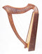 Plain Celtic Harp Rose 19 string Irish Style with Bag & Extra strings & key included-STURGIS MIDWEST INC.