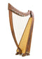 42 INCH TALL Irish Celtic Pedestal Harp 32 Strings Extra Strings & Tuning Lever Free Carrying case-STURGIS MIDWEST INC.