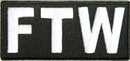 FTW Patch F@@K The World MC Outlaw Biker Motorcycle vest jacket Funny Patches-STURGIS MIDWEST INC.