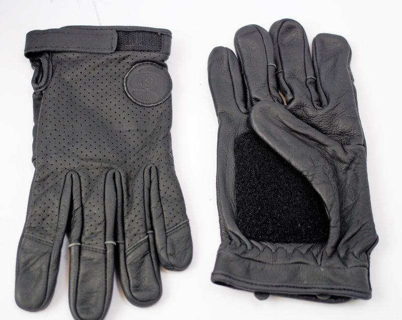 genuine leather motorcycle gloves with vibration control palm size XL/2Xl-STURGIS MIDWEST INC.