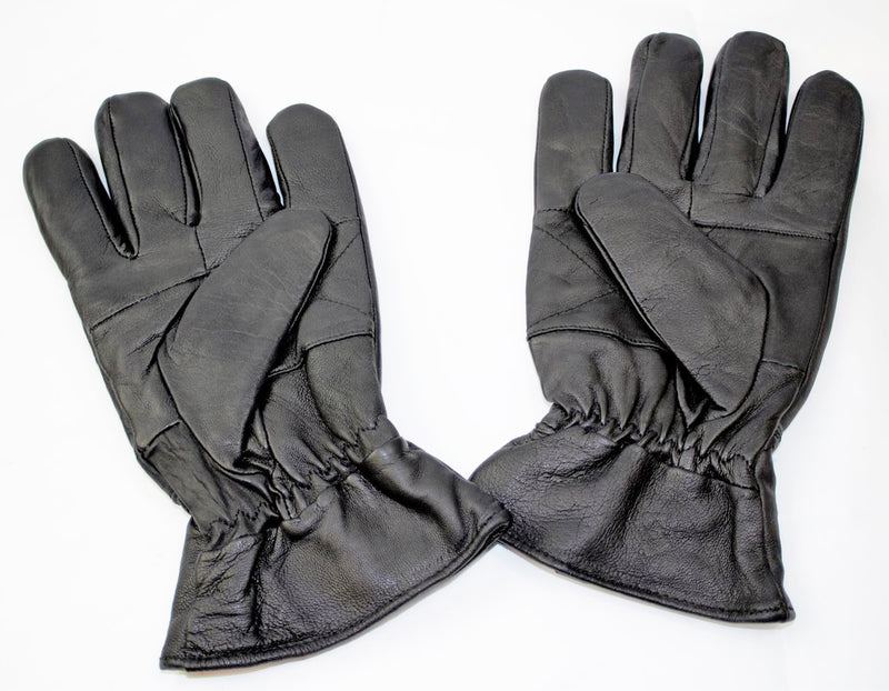 motorcycle leather gloves black size l/xl-STURGIS MIDWEST INC.