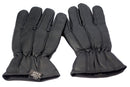 motorcycle leather gloves black size l/xl-STURGIS MIDWEST INC.